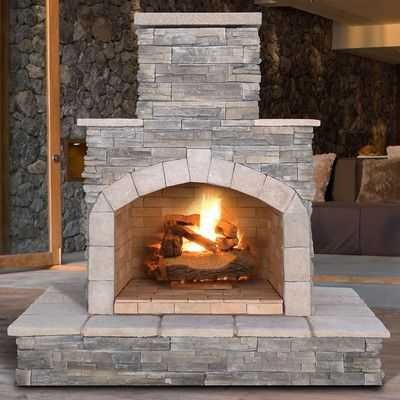 Update Gas Fireplace Lovely Awesome Chimney Outdoor Fireplace You Might Like