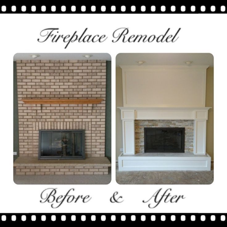 Update Gas Fireplace Lovely Remodeled Brick Fireplaces Brick Fireplace Remodel