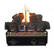 Vented Fireplace Logs New thermablaster 17 71 In Btu Dual Burner Vented Gas