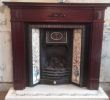 Victorian Gas Fireplace Insert Elegant Fireplace with Mahogany Surround Mantlepiece Gad Fire and Bictorian Style Tiled Hearth and Backing In ashton In Makerfield Manchester