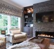 Wall Fireplace Ideas Awesome Stackable Stone Fireplace with Built Ins On Each Side for