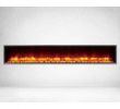 Wall Mount Electric Fireplace Heater Best Of 79 In Built In Led Electric Fireplace In Black Matt