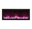 Wall Mount Electric Fireplace Reviews Inspirational Amantii Panorama Deep 40″ Built In Indoor Outdoor Electric Fireplace Bi 40 Deep