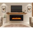 Wall Mount Fireplace Awesome Kreiner Wall Mounted Flat Panel Electric Fireplace