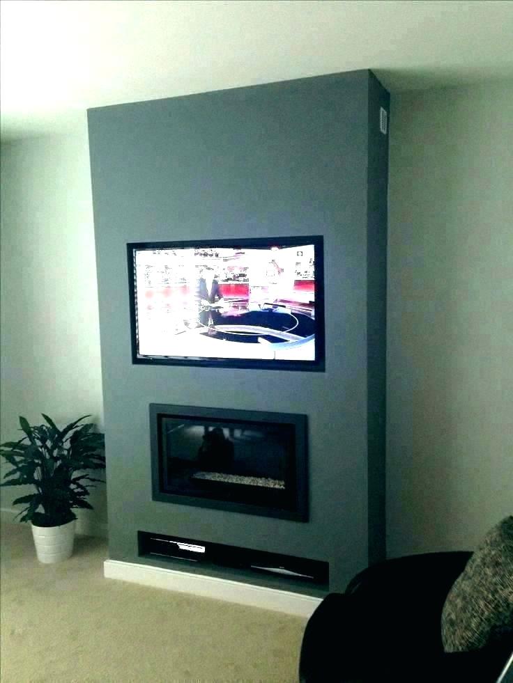 Wall Mount Tv Above Fireplace Lovely Mount Tv Over Fireplace Hide Wires Fireplace Design Ideas