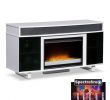 White Entertainment Centers with Fireplace Beautiful Entertainment Furniture Pacer 56" Contemporary Fireplace