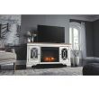 White Entertainment Centers with Fireplace Elegant ashley Furniture Signature Design Realyn Extra Tv Stand with Fireplace Option Farmhouse Chipped White