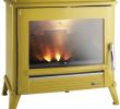 Wood Pellet Fireplace Awesome Invicta Modena Wood Burning Stove 12kw Yellow Enamel £1880