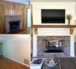 2 Sided Electric Fireplace Inspirational Fireplace Renovation Converting A Single Sided Fireplace to