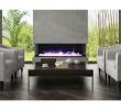 2 Sided Electric Fireplace Luxury Amantii Tru View 3 Sided Built In Electric Fireplace 72 Tru View Xl 72”