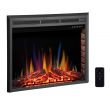 2 Sided Electric Fireplace New Rwflame 28" Electric Fireplace Insert Freestanding & Recessed Electric Stove Heater touch Screen Remote Control 750w 1500w with Timer & Colorful Flame