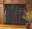 3 Panel Fireplace Screens Elegant Details About Tuscan Design Fireplace Screen Black Folding