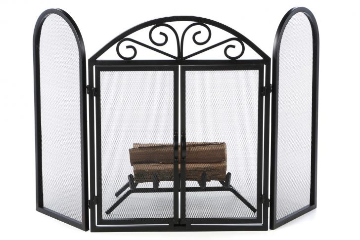 3 Panel Fireplace Screens Inspirational 3 Panel Iron Fireplace Screen