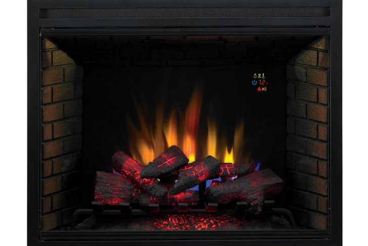 30 Inch Electric Fireplace Insert New 39 In Traditional Built In Electric Fireplace Insert