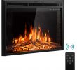 50 Inch Electric Fireplace Insert Unique Goflame 36 750w 1500w Fireplace Heater Electric Embedded Insert Timer Flame Remote