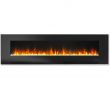 60 Electric Fireplace Lovely Cambridge 60 In Wall Mount Electric Fireplace In Black with