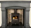 60 Fireplace New Grey Honed Granite Virgo 60" Fire Places