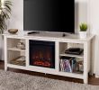 60 Inch Tv Stand with Fireplace Beautiful Walker Edison Fireplace Tv Stand White Wash In 2019