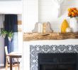 Add Fireplace to House Awesome Our Rustic Diy Mantel How to Build A Mantel Love