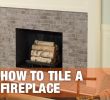 Adding A Gas Fireplace Unique How to Tile A Fireplace with Wikihow