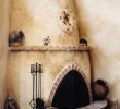 Adobe Outdoor Fireplace Elegant Faux Painted Fireplace Faux