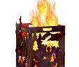 Art Van Electric Fireplaces Best Of Amazon Moose Wood Burning Pit Burn Cage Incinerator