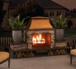 Back to Back Indoor Outdoor Fireplace Lovely Sunjoy Bel Aire 51 97 In Wood Burning Outdoor Fireplace