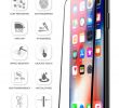 Bello Digital Fireplace Lovely Supcase iPhone X Screen Protector Premium 3d Curved Edge Tempered Glass Screen Protector for Apple iPhone X [1 Pack]