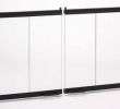 Bifold Glass Fireplace Doors Elegant 42" Bi Fold Glass Doors for Woodburning Fireplace Black