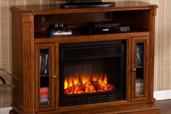 Big Lots Fireplace Mantels Fresh southern Enterprises atkinson Rich Brown Oak Electric