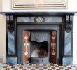 Black and White Fireplace New White Washed Brick Fireplace Painted Marble Fireplace before