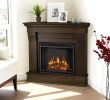 Black Corner Electric Fireplace Awesome Chateau 41 In Corner Electric Fireplace In Dark Walnut