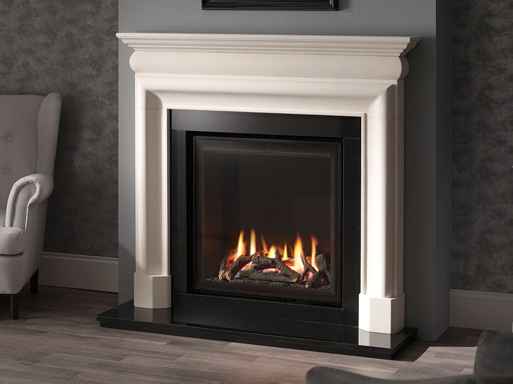 Black Slate Fireplace Surround Lovely Aegean Limestone Fireplaces