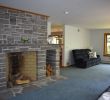 Bluestone Fireplace Beautiful Lake Champlain 4 Bedroom Waterfront House On 300 Feet Of