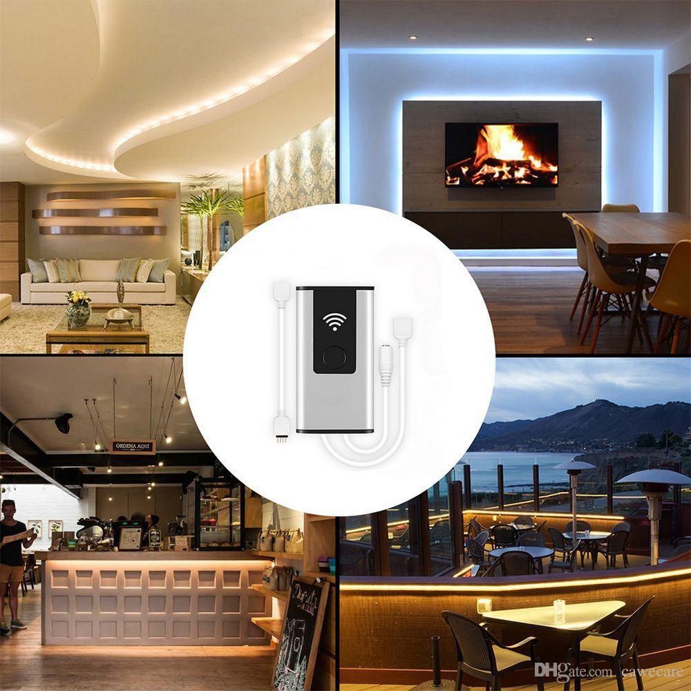 Bluetooth Fireplace Beautiful Wifi Rgb Led Streifen Lichtsteuerpult Schalter Intelligente Haussteuerung Alexa Echo Google Ausgangs App C102 Licht Wii Steuerpult Drahtlos