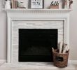 Brick Fireplace with White Mantle Inspirational 25 Beautifully Tiled Fireplaces