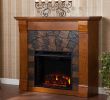 Brown Fireplace Luxury Sei Jamestown 45 5 In W Electric Fireplace In Salem Antique