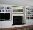 Built In Fireplace Cabinets Awesome Fireplace Media Wall Fireplaces Pinterest