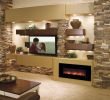 Built In Wall Electric Fireplace Best Of Modern Flames 43" Built In Wall Mounted No Heat Electric