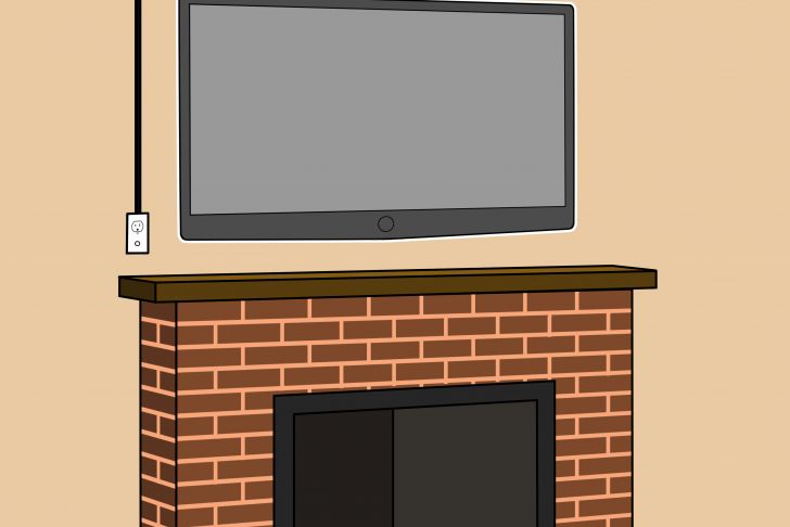 Can You Hang A Tv Over A Fireplace Unique How to Mount A Fireplace Tv Bracket 7 Steps with