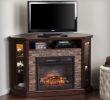 Cherry Wood Electric Fireplace Inspirational Harper Blvd Ratner Faux Stone Corner Convertible Infrared