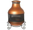 Chiminea Clay Outdoor Fireplace Best Of 38 In Hammered Chimenea Copper Fire Pit