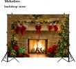 Christmas Fireplace Unique Neoback Holiday Christmas Background Graphy Wood Wall