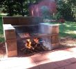 Cinder Block Fireplace Unique Build Your Own Backyard Cinder Block Grill Easy