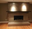 Contemporary Fireplace Surround Beautiful Fireplace Surround and Mantel Made Of Engineered Concrete