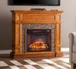 Corner Infrared Fireplace Inspirational southern Enterprises Auburn 45 5 In Faux Stone Infrared