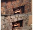 Cover Brick Fireplace with Stone Elegant Diy Painted Rock Fireplace I Updated Our Rock Fireplace