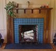 Craftsman Style Fireplace Mantels Awesome Fireplace Tiles From Carreaux Du nord Studio In Matte Blue