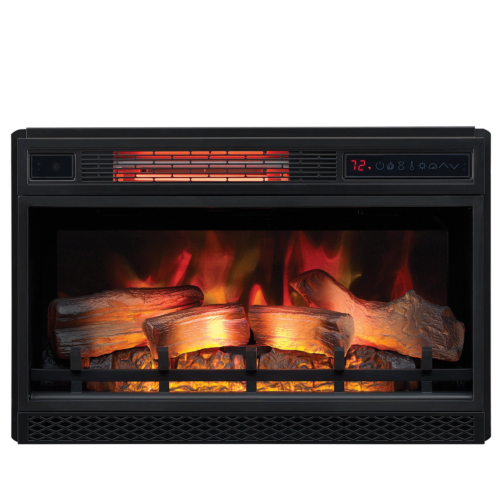 Ecosmart Fireplace Beautiful Electric Fireplace Classic Flame Insert 26" Led 3d Infrared