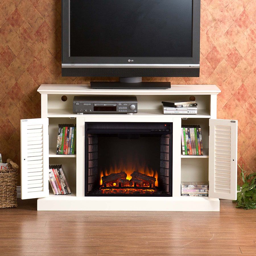 Electric Fireplace Bookcase Awesome Antique White Electric Fireplaces